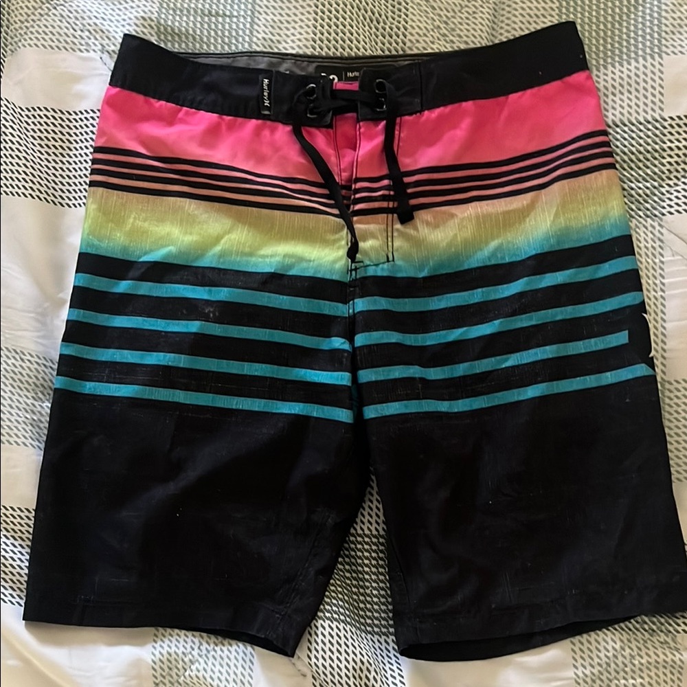 Kids - Hurley Multicolor Swim Shorts